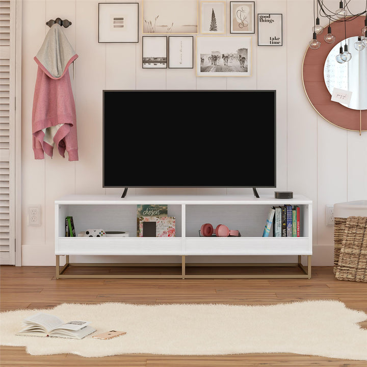 60-inch TV stand for kids -  White