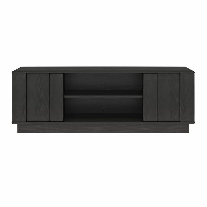 Greenwich TV Stand for TVs up to 65 Inches  -  Black Oak