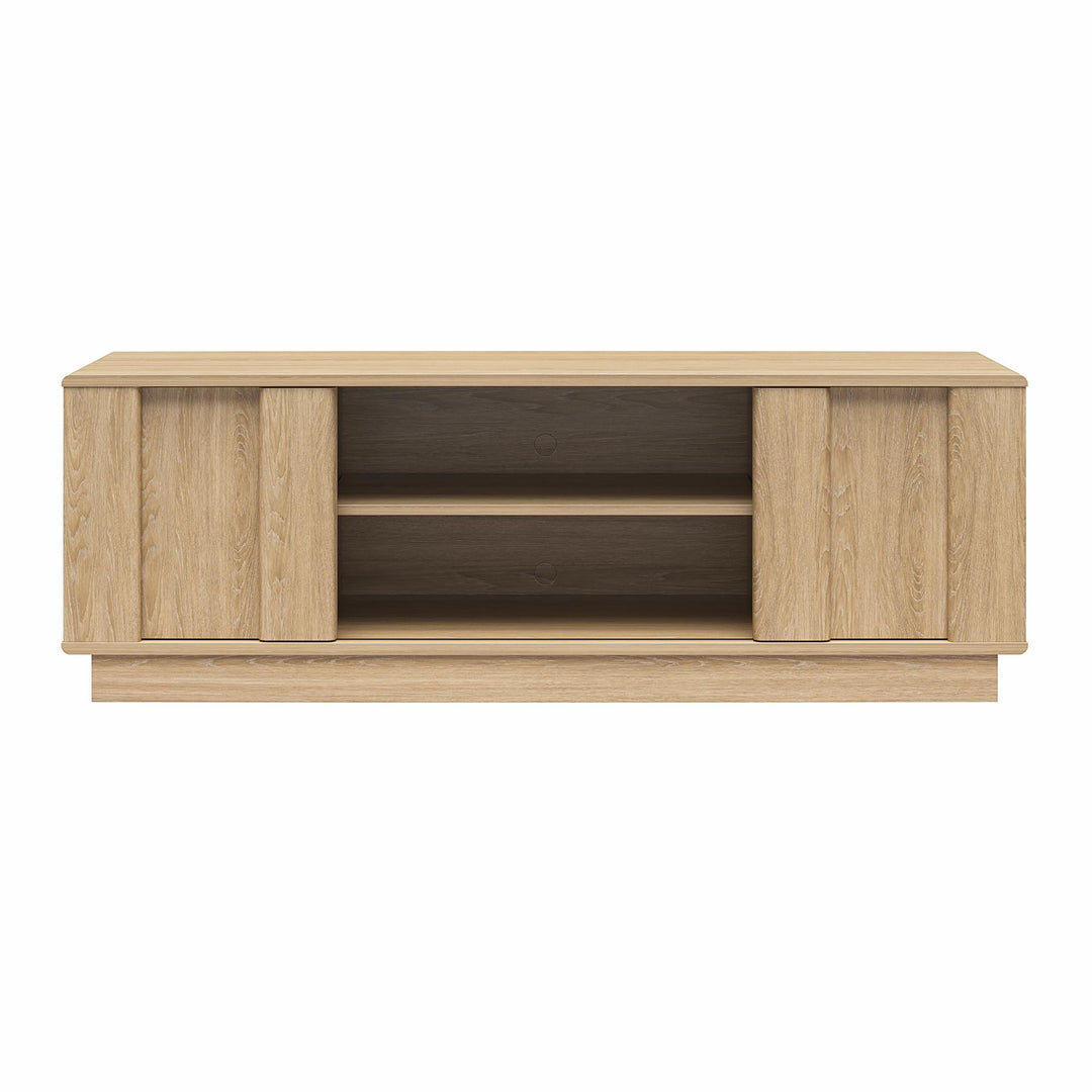 Greenwich TV Stand for TVs up to 65 Inches - Monterey Oak