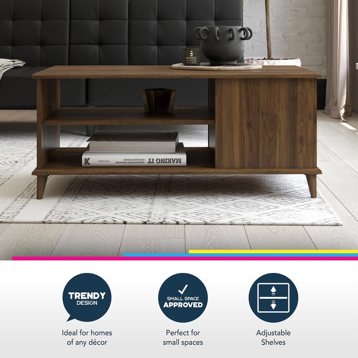 Farnsworth Coffee Table - Ivory Oak