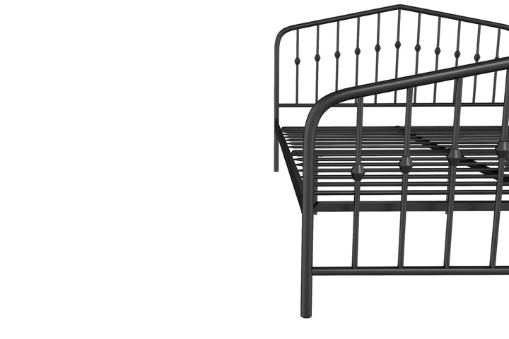 Bushwick Metal Bed - Black - Queen