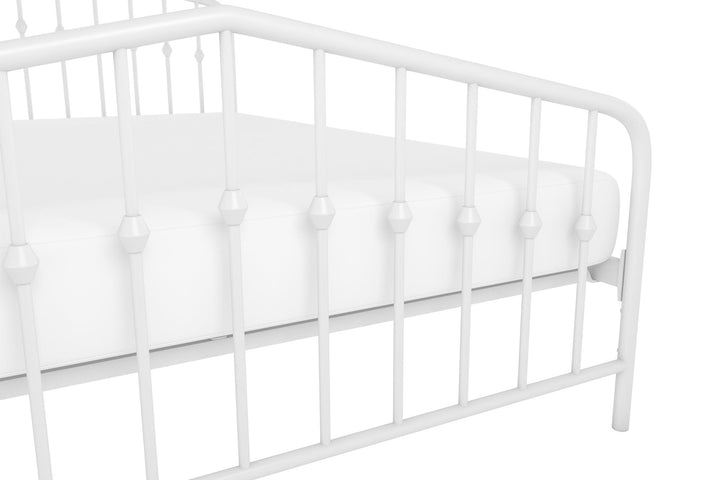 Bushwick Metal Bed - White - Queen