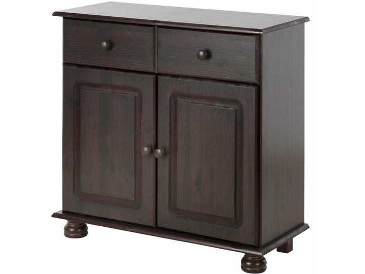 Chester Sideboard with 1 Drawer and 1 Cabinet - Rich Brown