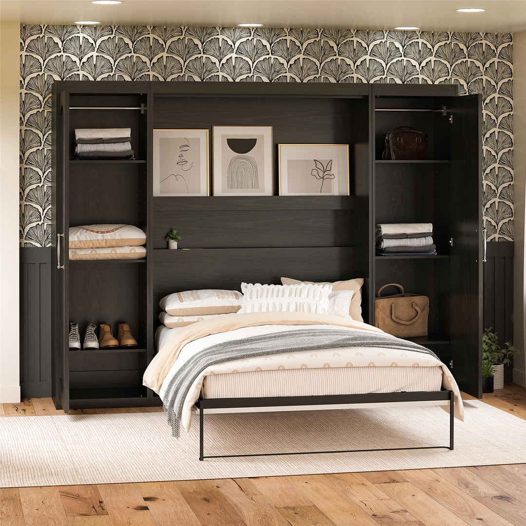 Royal-style bedroom furniture -  Black Oak