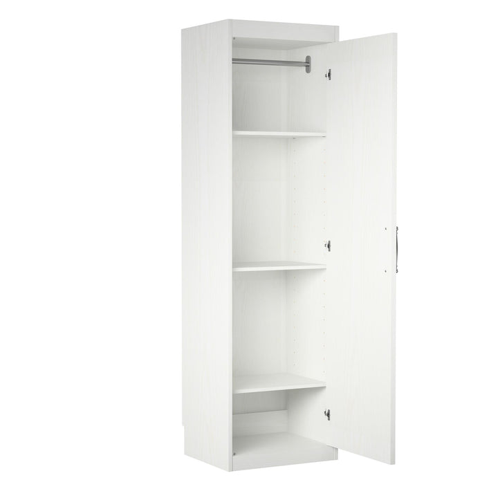 Unique wardrobe storage solutions -  White