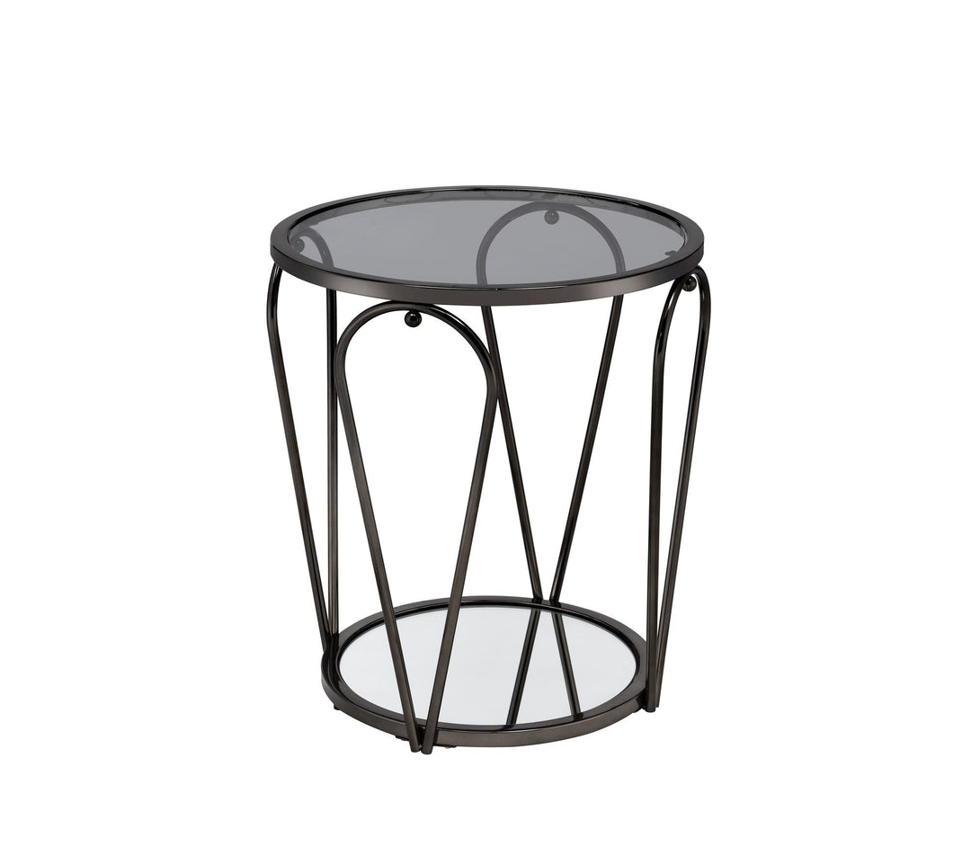 end table for living room - Black / grey