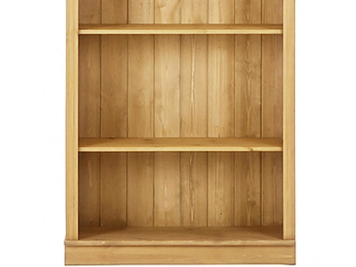 Anita Solid Wood 6 Shelf Open Bookcase - Brown