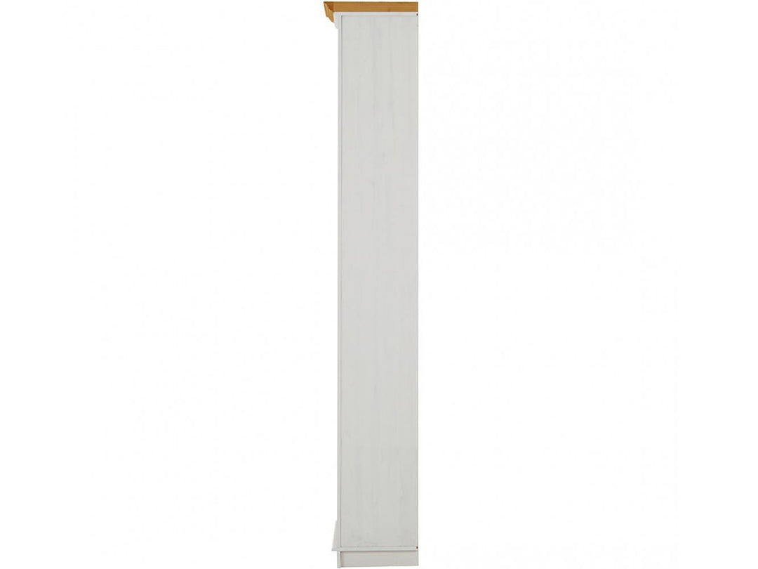 Anita Solid Wood 6 Shelf Open Bookcase - Honey
