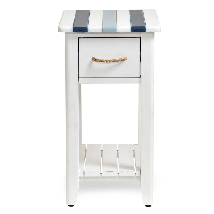Surf Club Tricolor Chairside Table - N/A