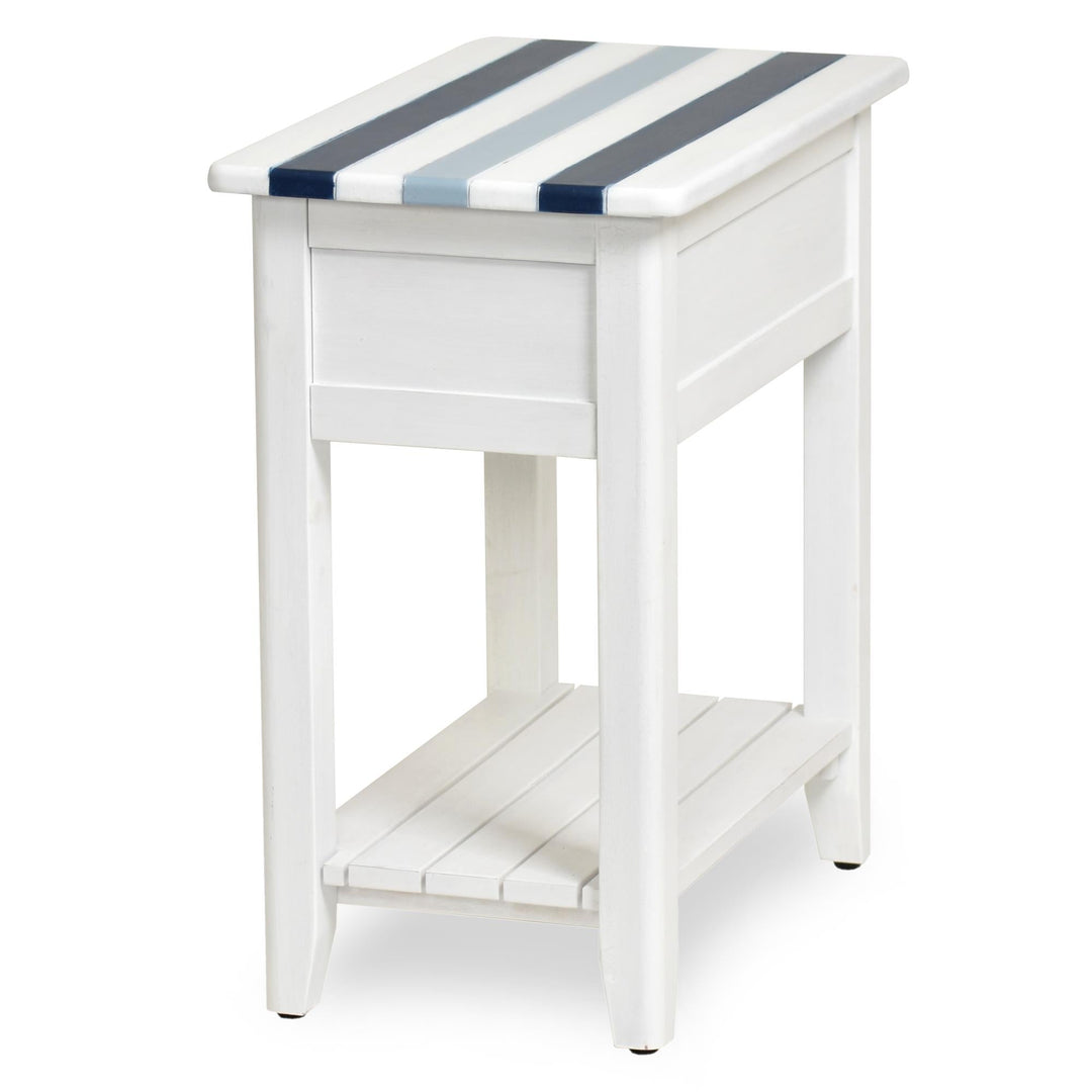 Elegant Chairside Table - N/A