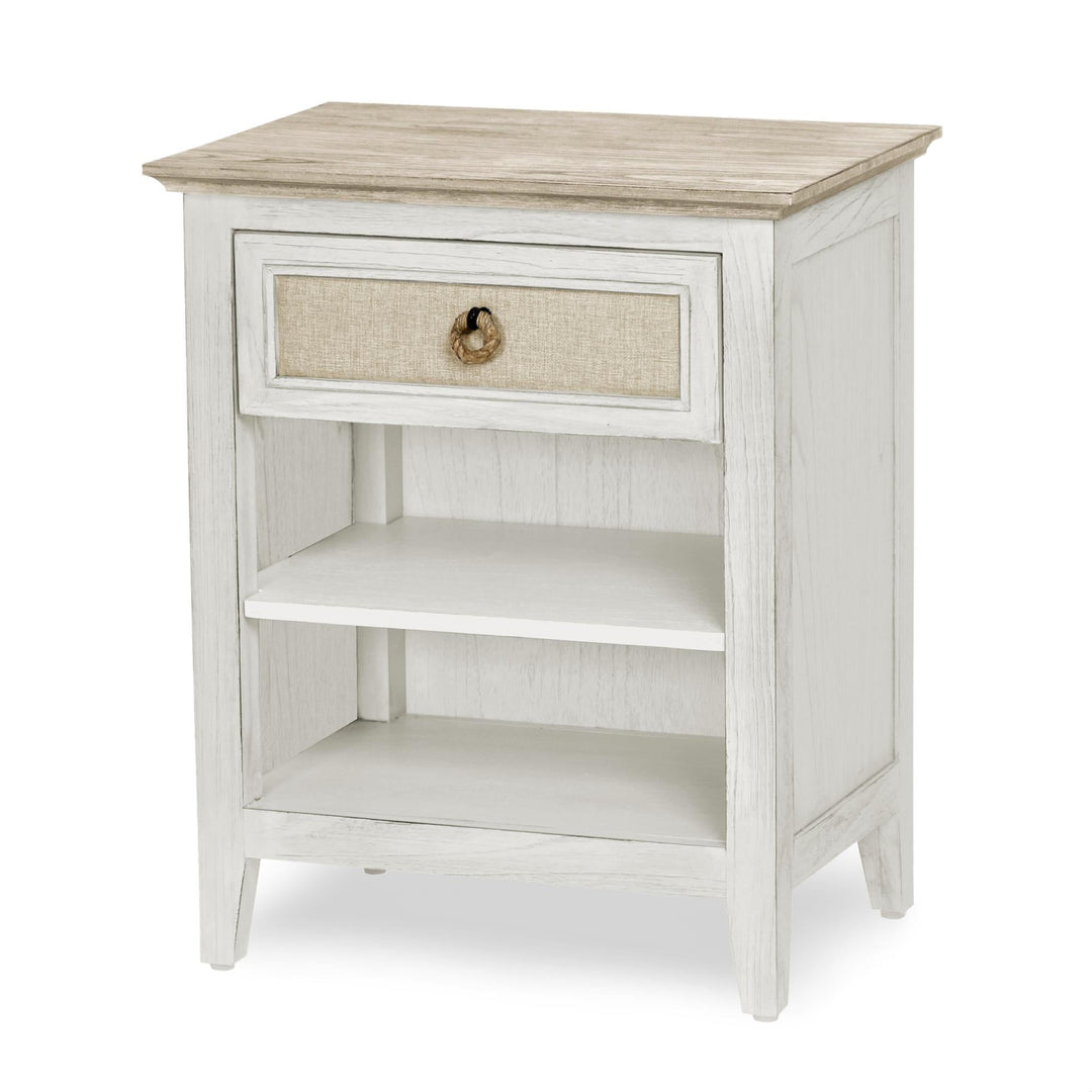 1-drawer nightstand - Beige