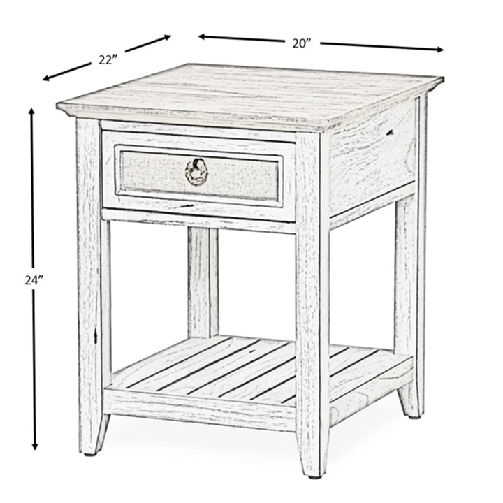 End Table for bedroom - Beige