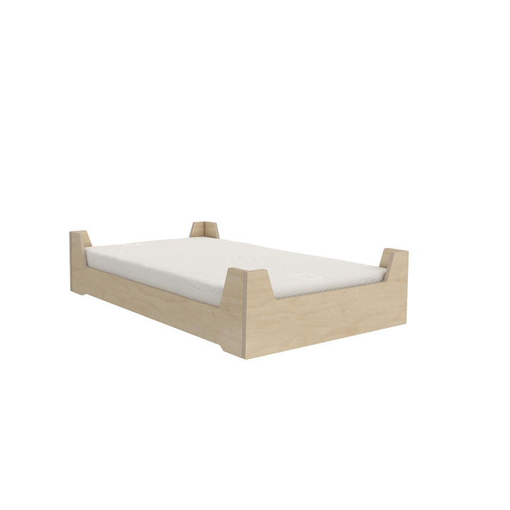 Alessi Montessori Toddler Floor Bed​ with 2 Heights - Natural - Crib & Toddler Mattress