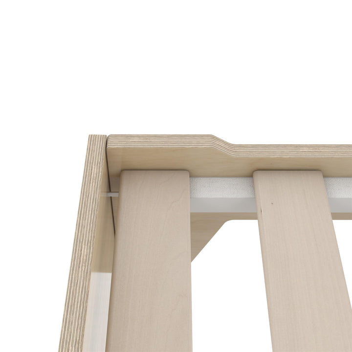 Alessi Montessori Toddler Floor Bed​ with 2 Heights - Natural - Crib & Toddler Mattress