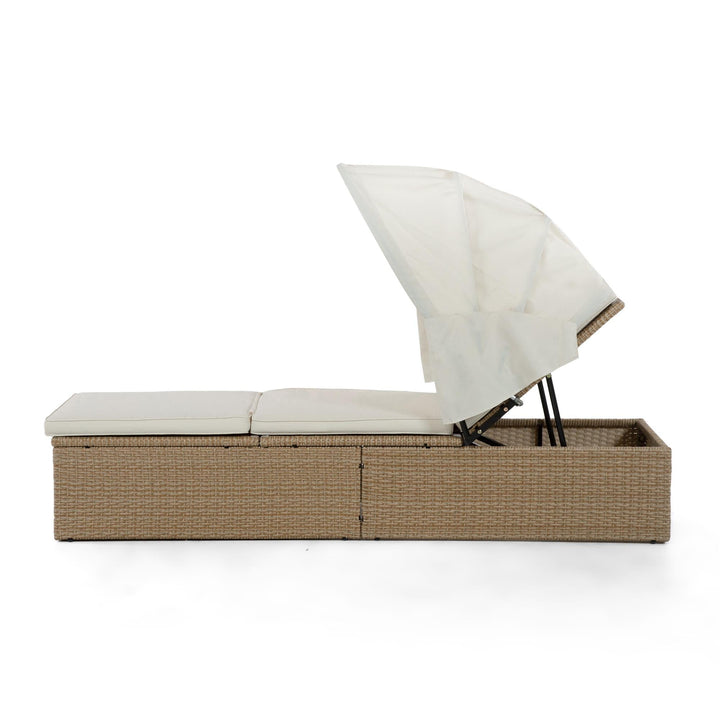outdoor lounge with canopy - Natural