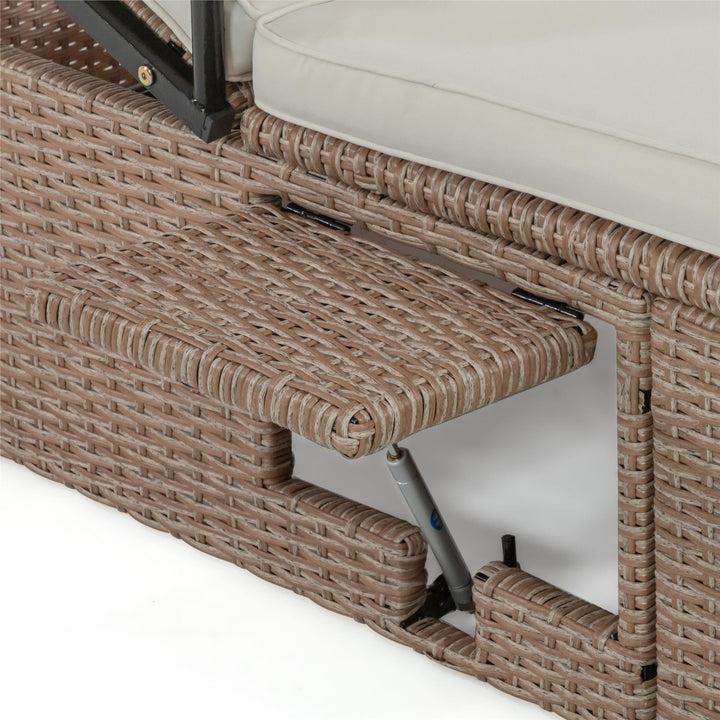 lounge with canopy - Natural