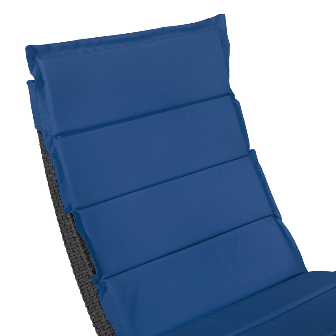 foldable chaise - Blue