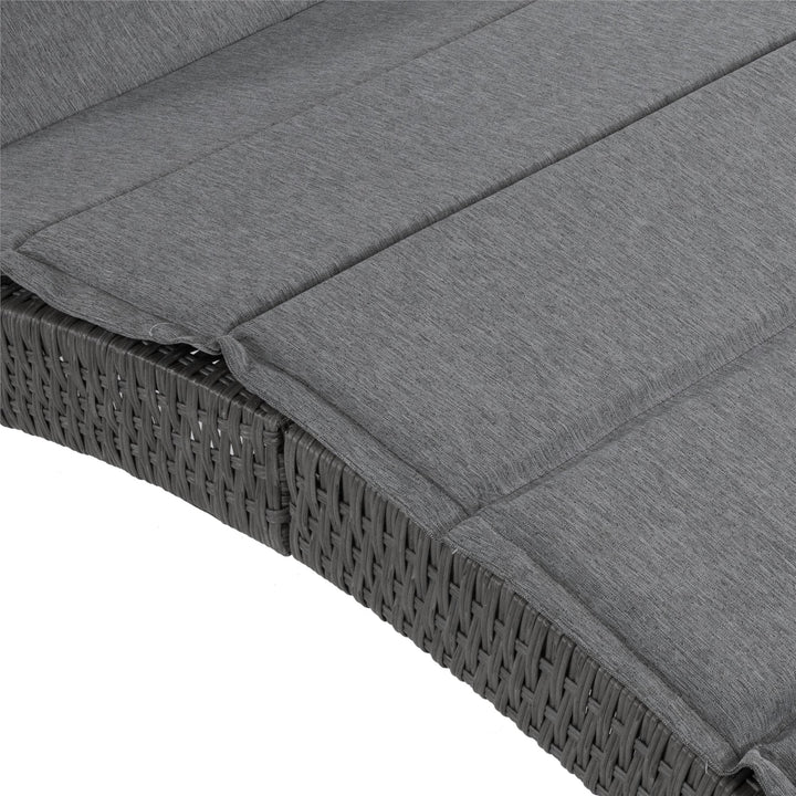 folding chaise lounge - Gray