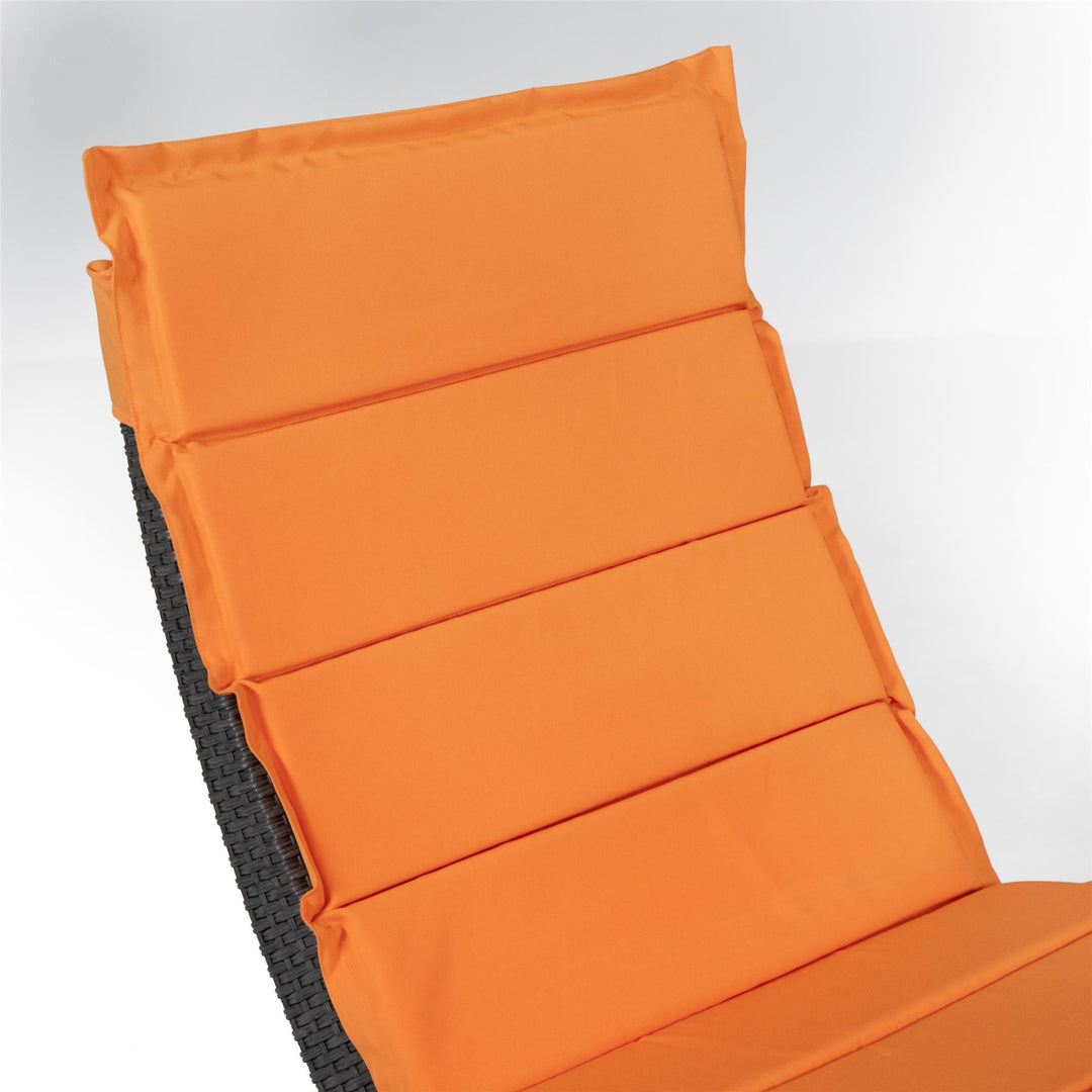 water resistant chaise lounge - Orange