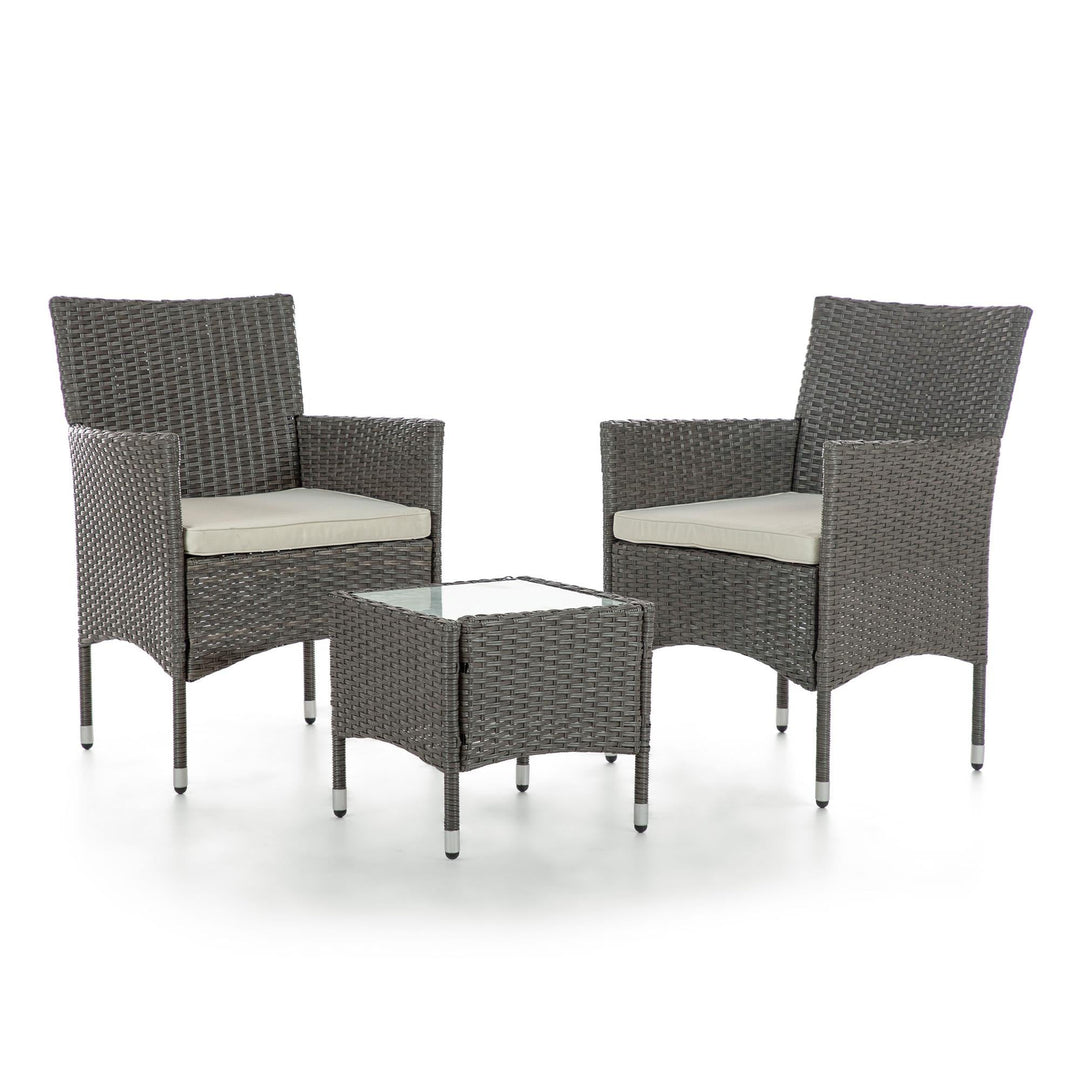 patio chat set - Gray