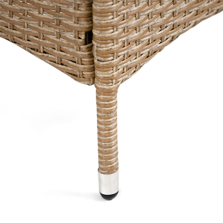 outdoor patio chat sets - Natural