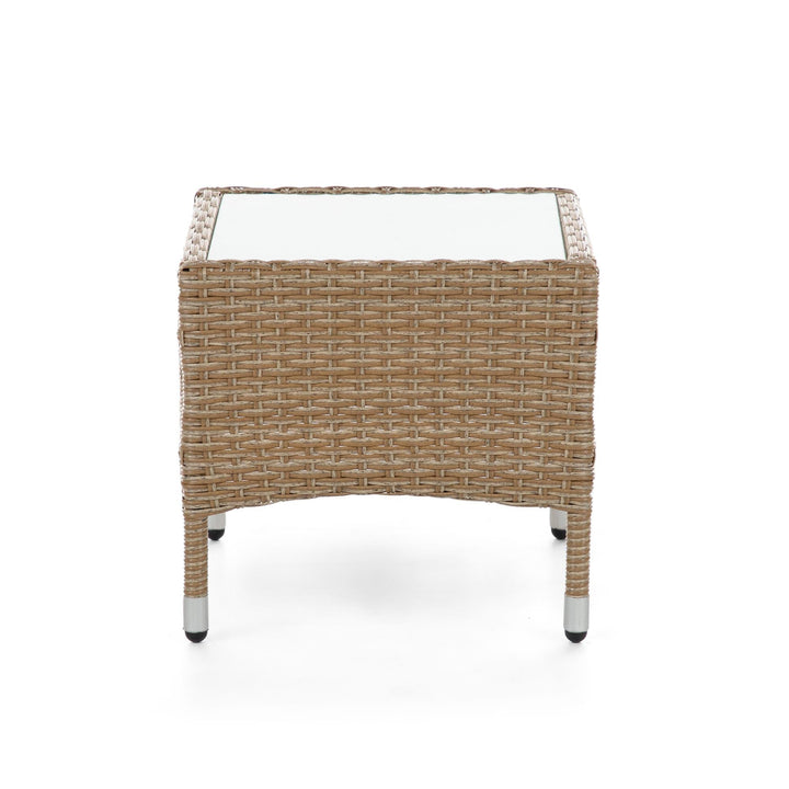 patio set with end table - Natural