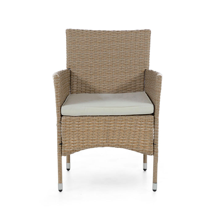 patio set with 2 chairs - Natural