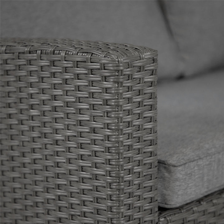 6-Person Outdoor Patio Sofa Set - Gray