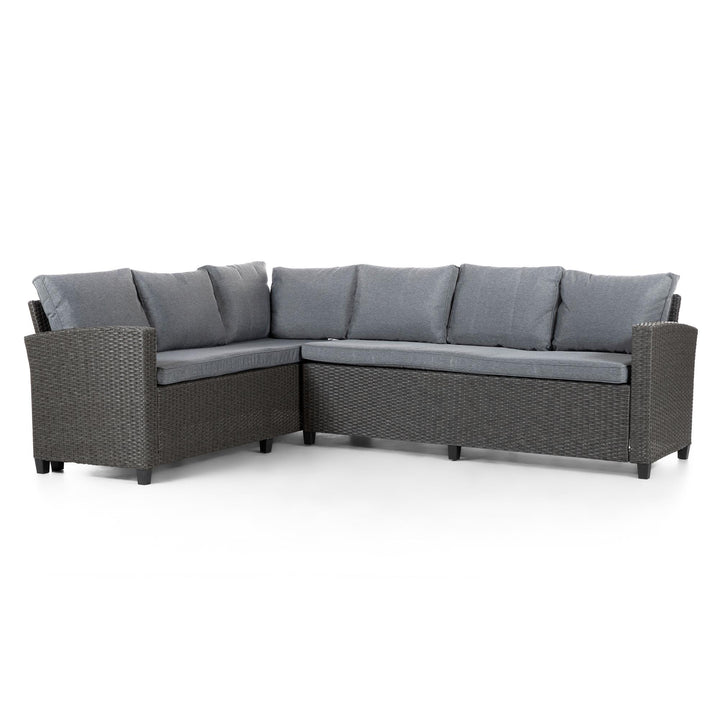 6-Seater Outdoor Patio Sectional - Gray