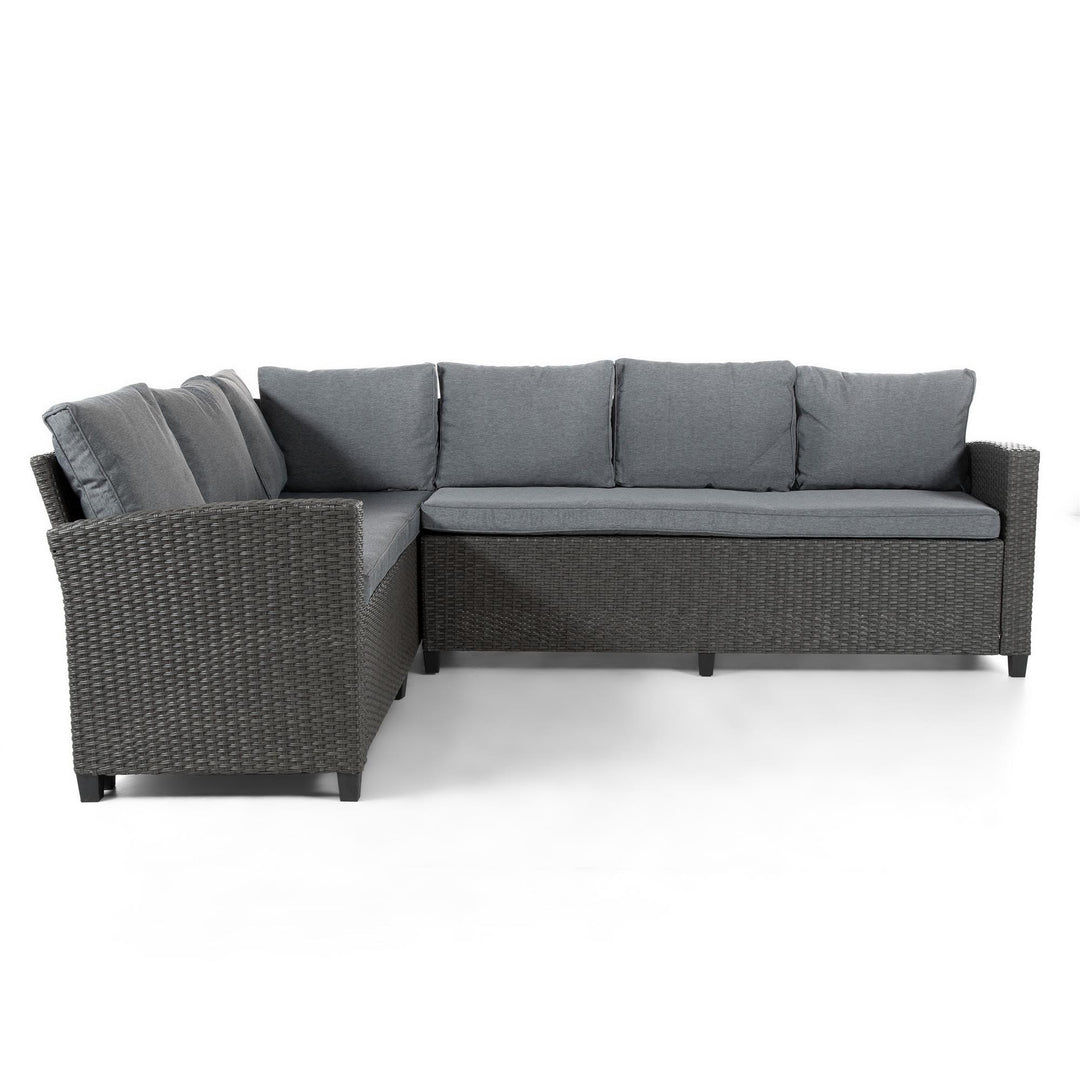 outdoor pation sectional - Gray