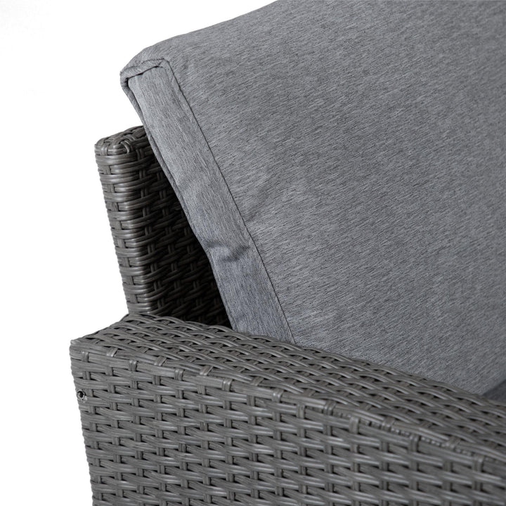 Outdoor Patio Sectional for 6 - Gray
