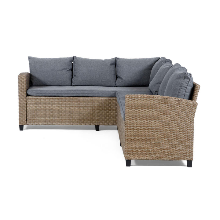 6-Seater Outdoor Patio Sectional - Natural