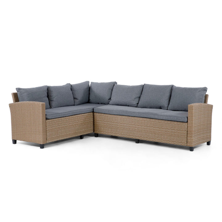 outdoor pation sectional - Natural