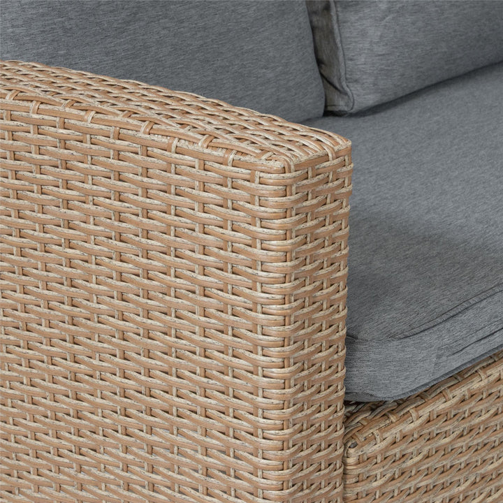 water resistant outdoor sectional - Natural