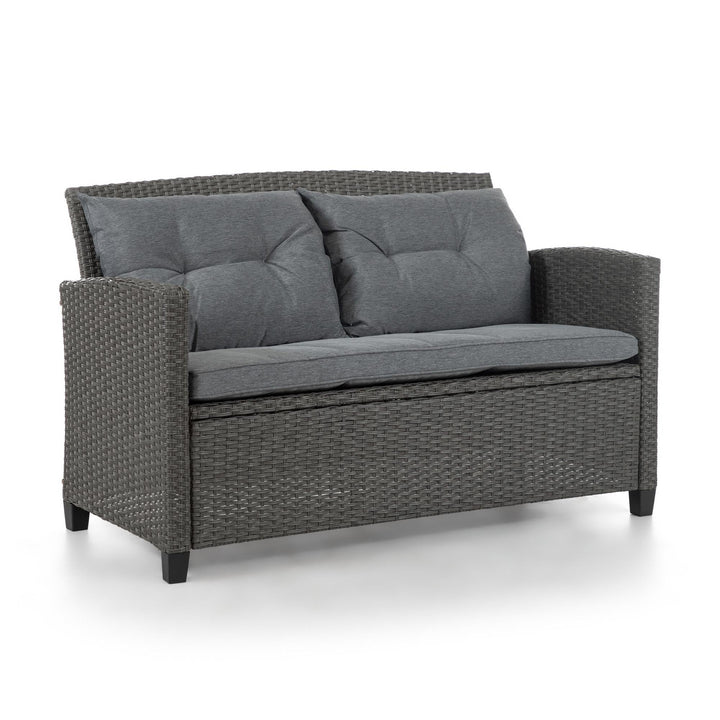 patio loveseat - Gray