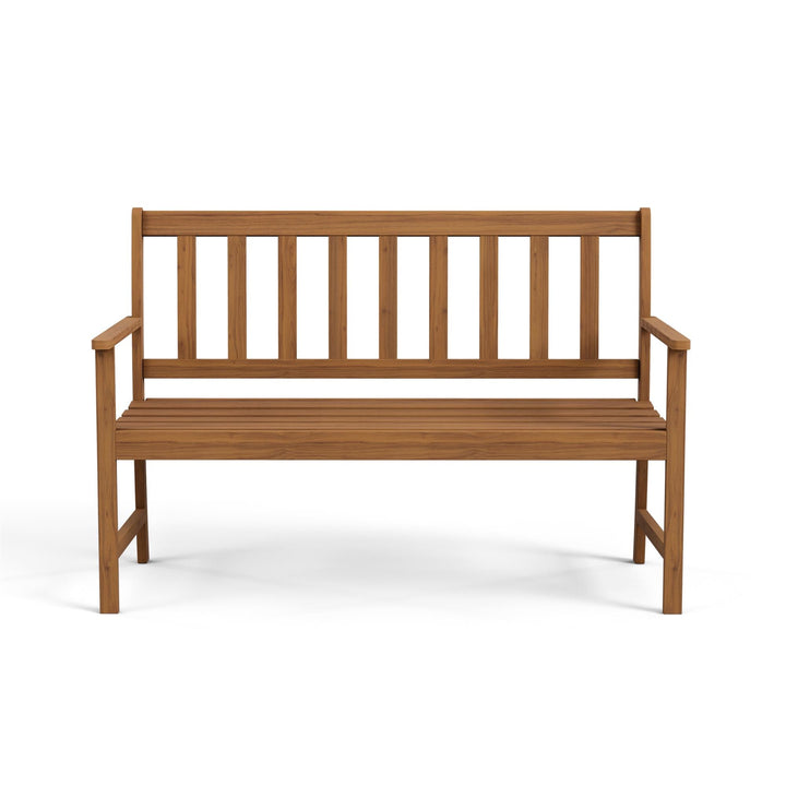 acacia bench outdoor - Natural
