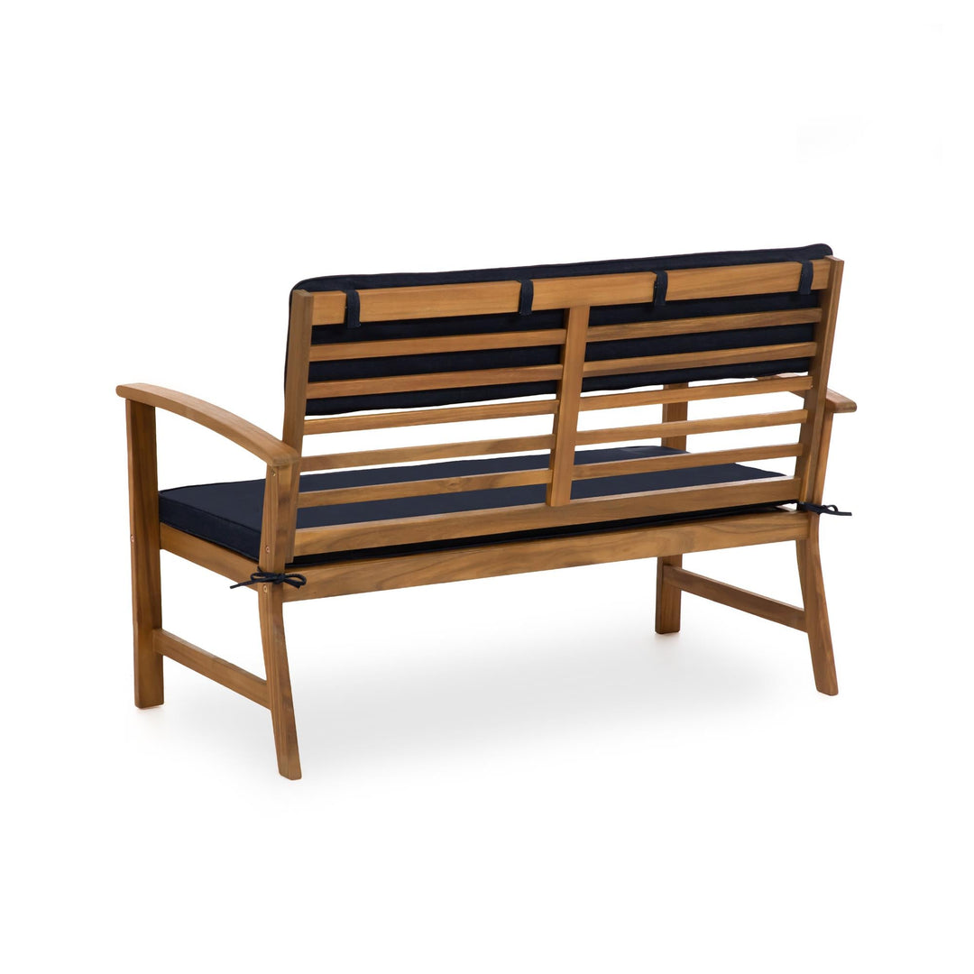 Wood Patio Conversation Sets - Blue