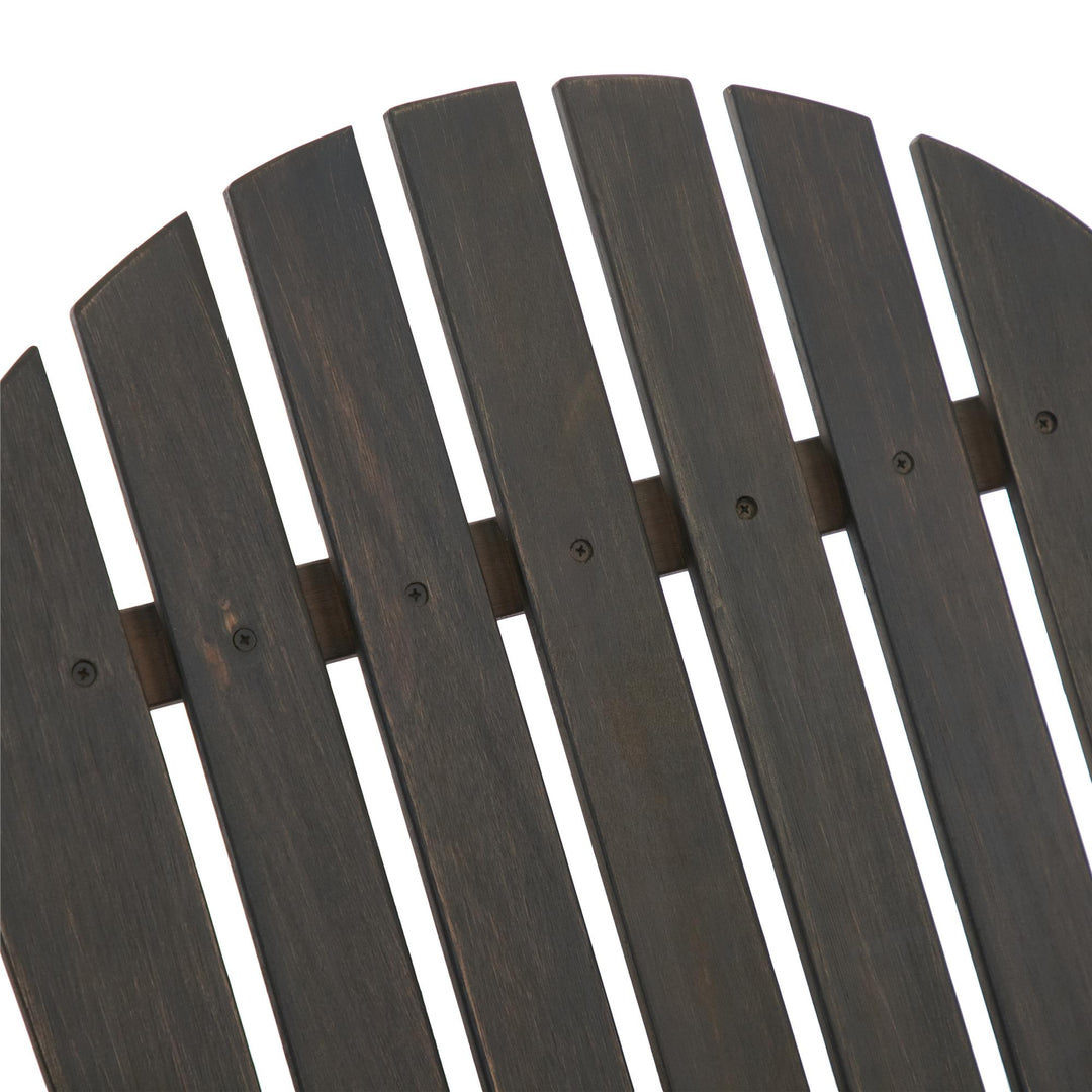 wood chair for veranda - Dark Gray