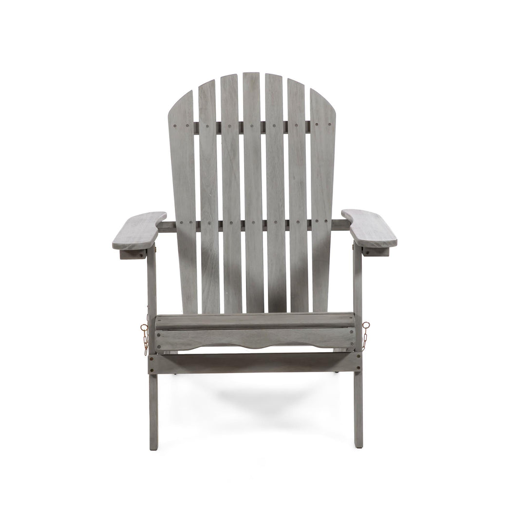 Folding Adirondack Chair - Gray