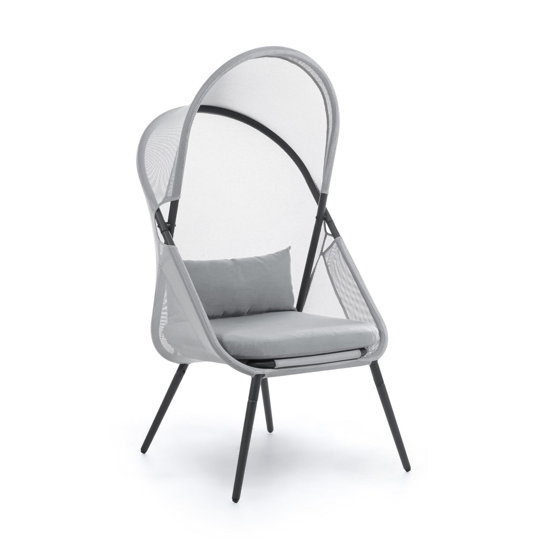 stylish foldable chair  Set of 2 - Black