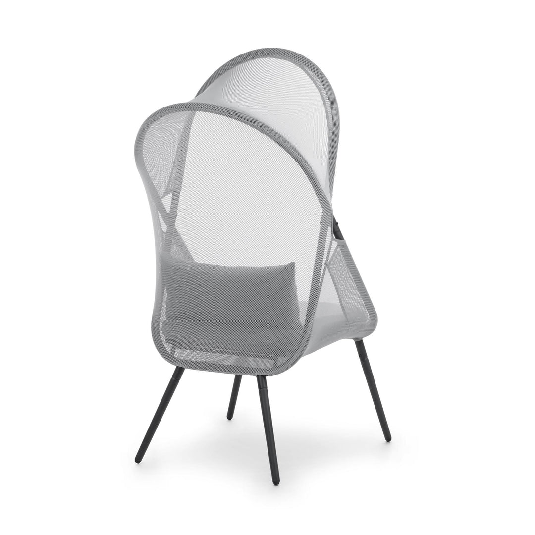 patio foldable chair  Set of 2 - Light Gray