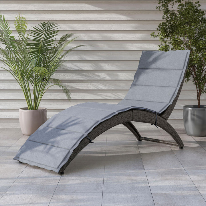 water resistant chaise lounge - Gray