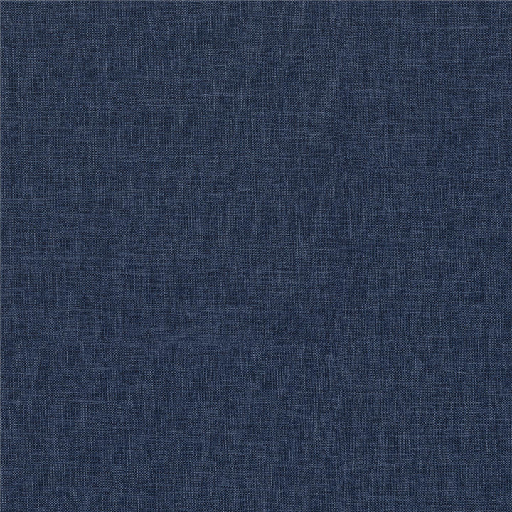 Her Majesty Bed - Blue Linen - King