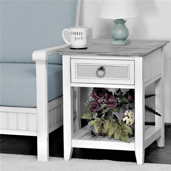 End Table - White