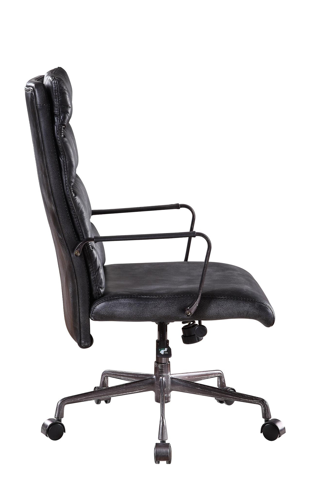 Padded back & seat executive swivel office chair - Black