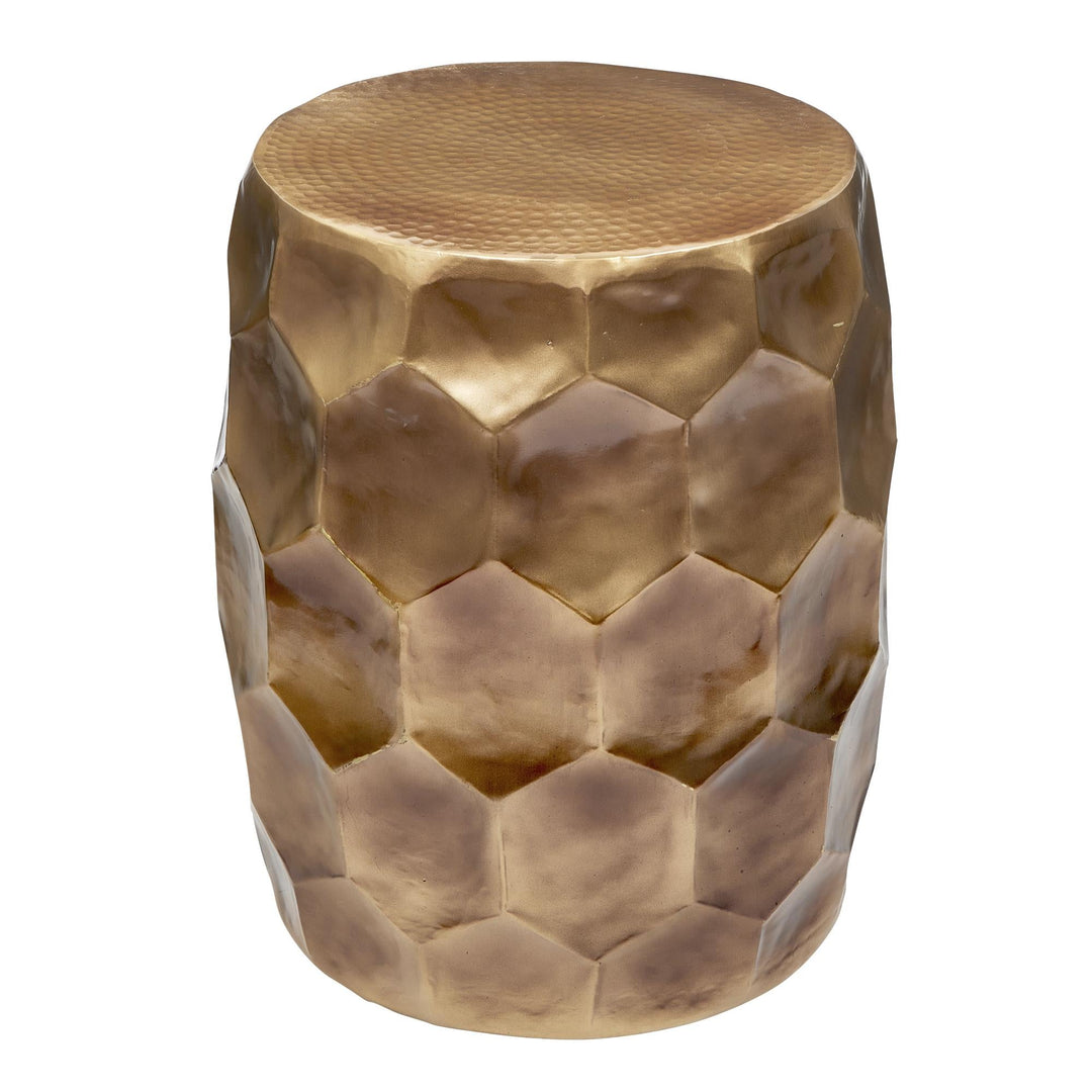 Morrow Bronze round Stool - Bronze