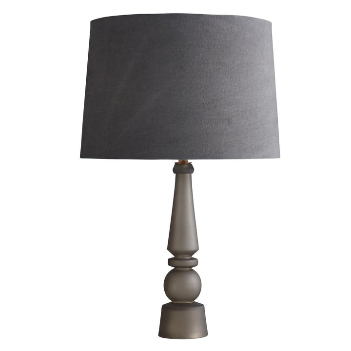 Table Lamp with Aluminum Base - Black