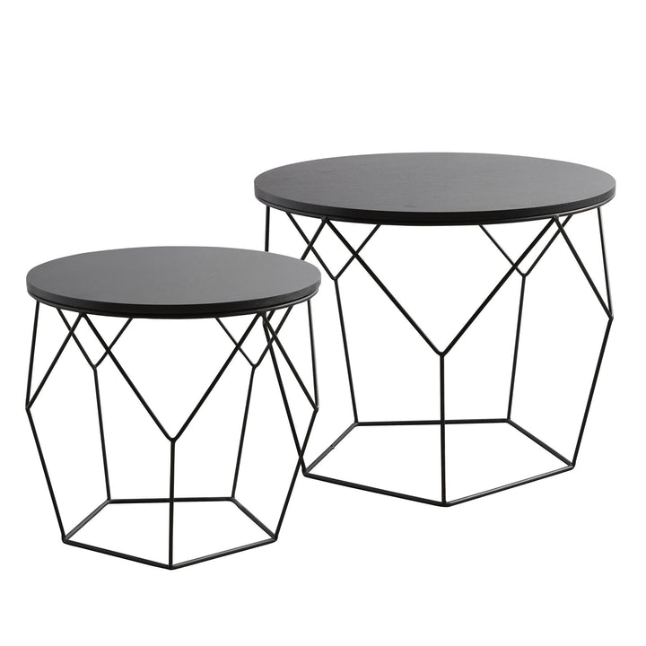 Contemporary small tables - Black