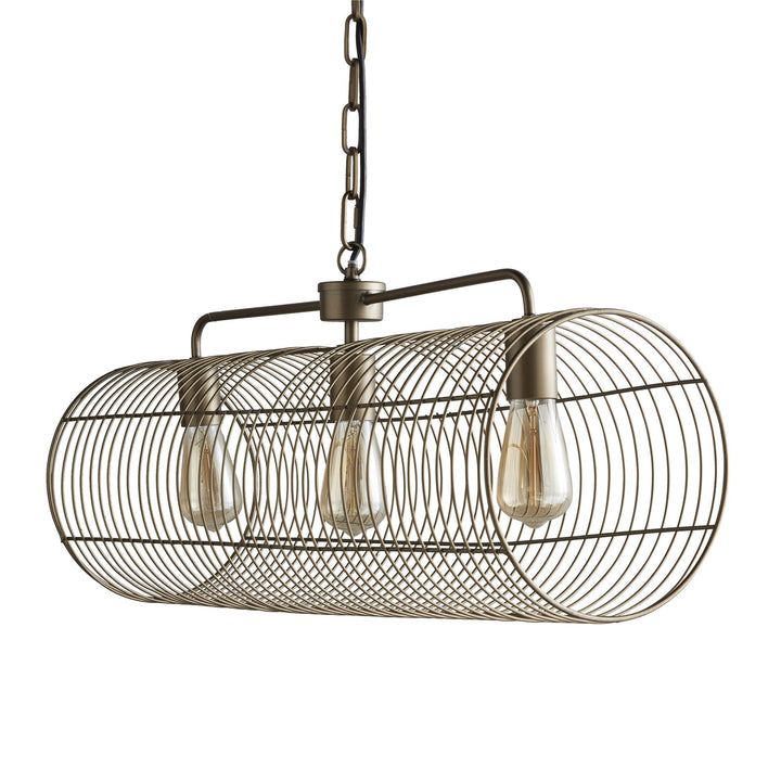 Iron accent lighting fixture - Bronze