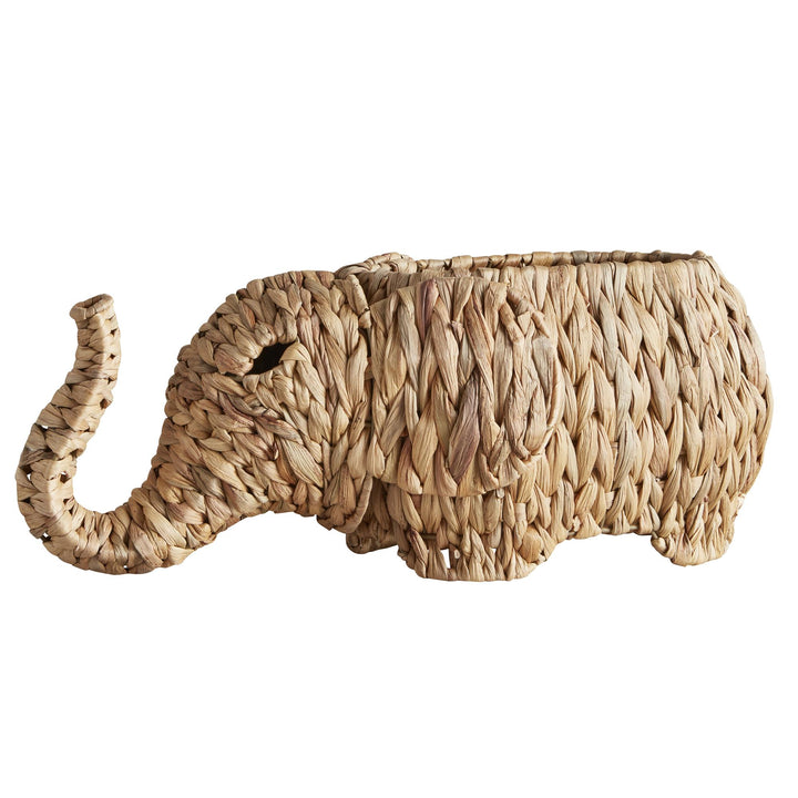 elephant woven basket - Honey